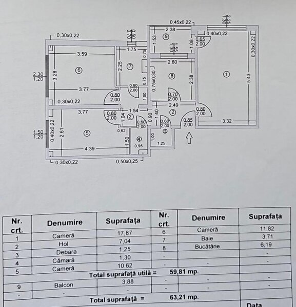 Politehnica- Lujerului Trei camere